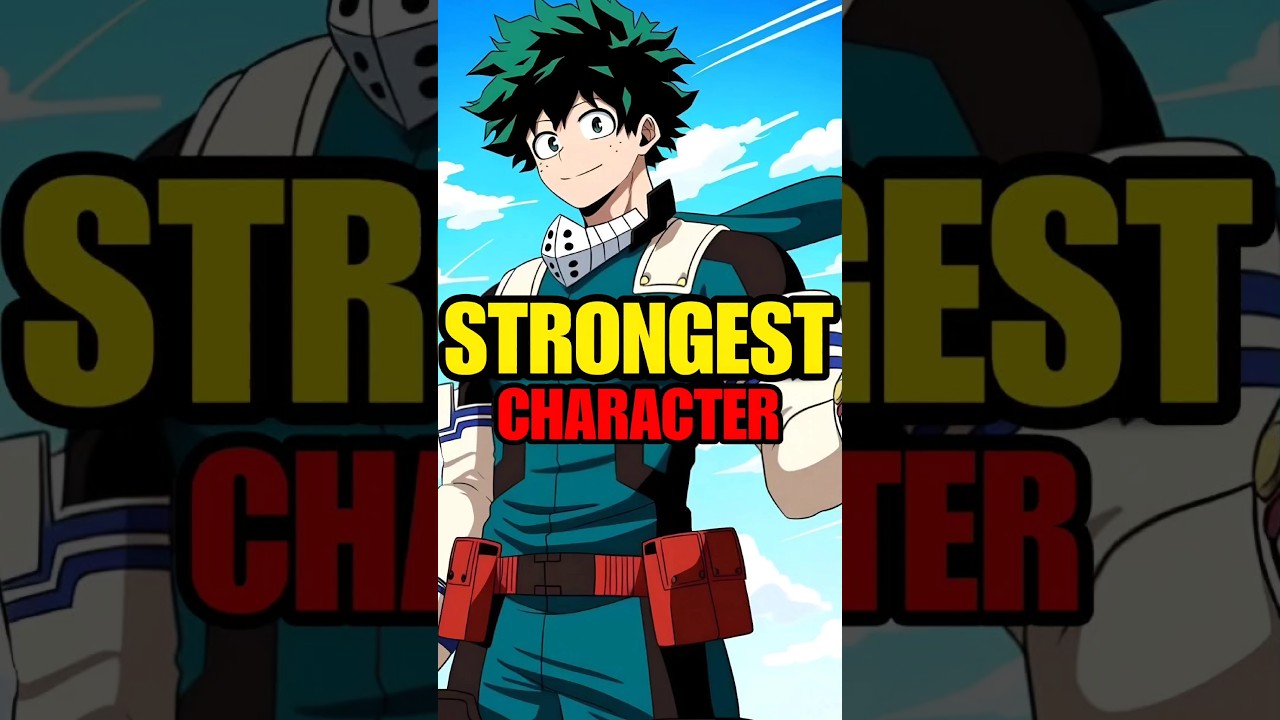 Top 5 Strongest Characters In My Hero Academia #top5 #strongest  #myheroacademia #allmight #deku