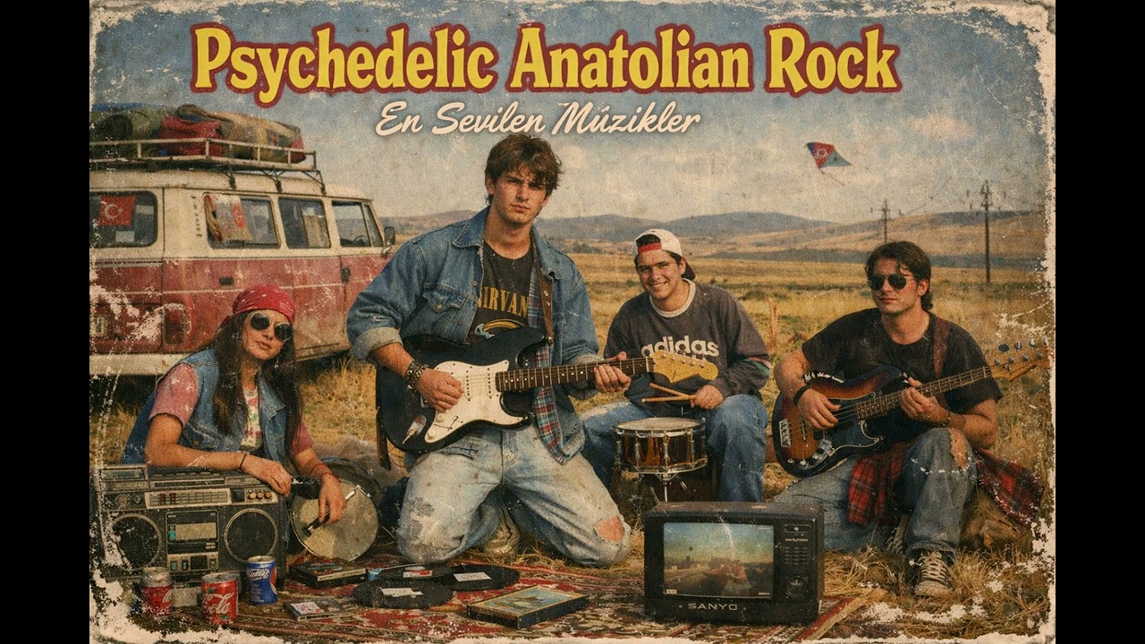 Gitmek Kolay Mı Sandın - Psychedelic Anatolian Rock (En Sevilen Müzikler)
