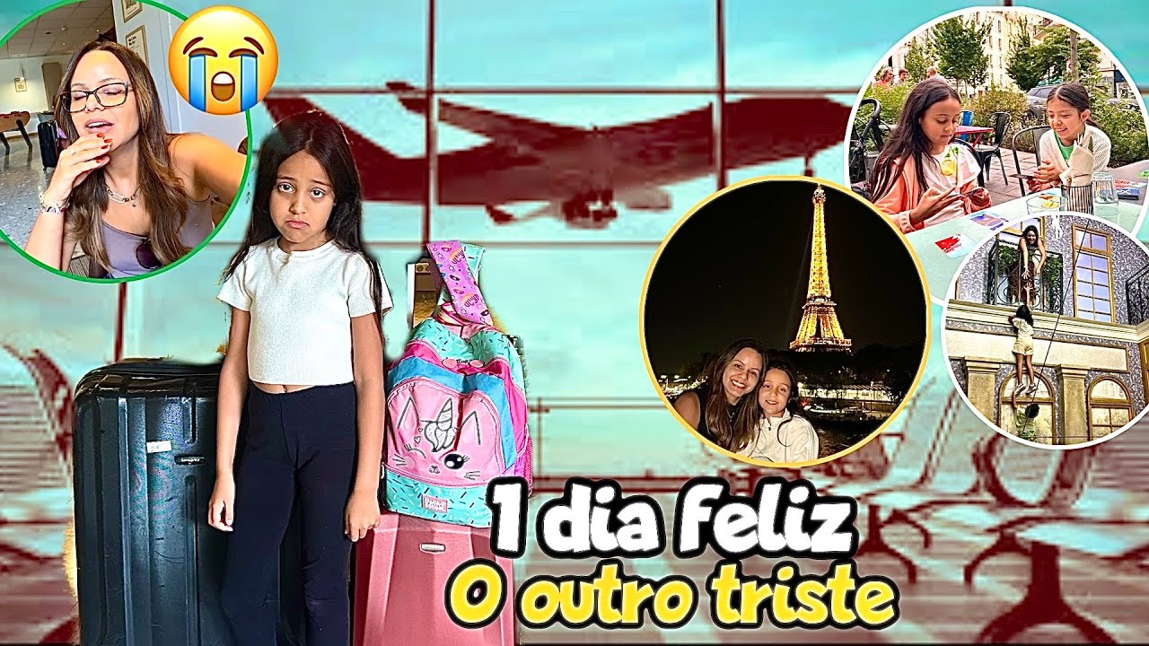 SOBREVIVENDO 24H em PARIS: divers&atilde;o, reencontro&hellip; e PERDEMOS O VOO! 😱