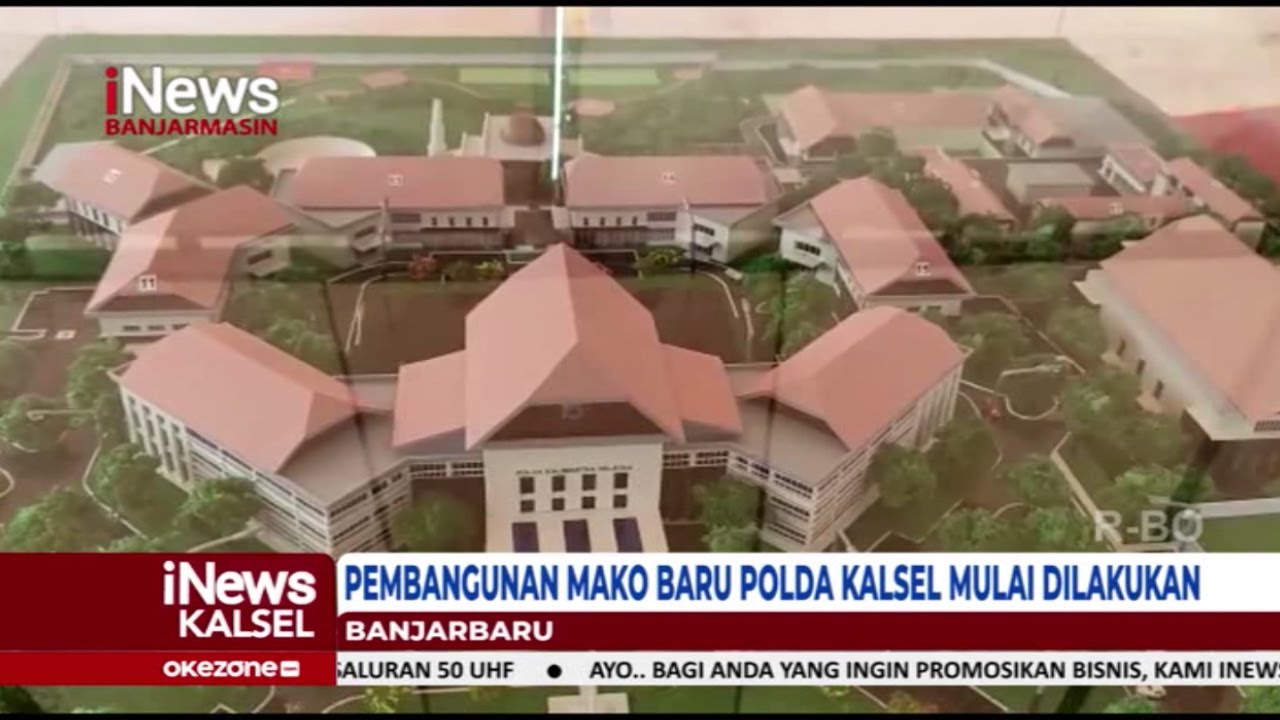 PEMBANGUNAN MAKO BARU POLDA KALSEL MULAI DILAKUKAN