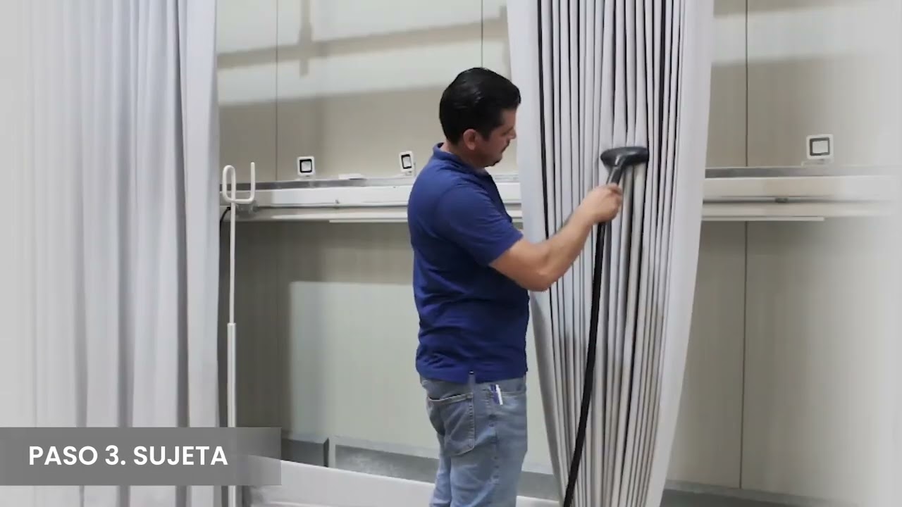 ¿Cómo planchar tu #cortina  #blackout  doble vista? Dues Drapes Sistema ondulado
