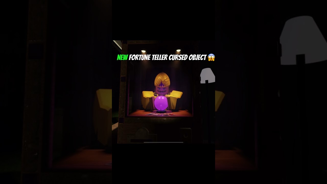 NEW FORTUNE TELLER CURSED OBJECT | ROBLOX DEMONOLOGY 🫢🫢 #demonology #roblox #gaming #robloxhorror