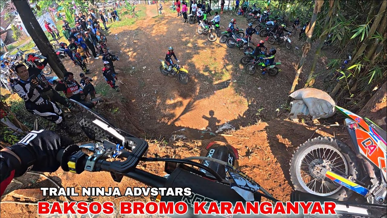 Baksos trail di Karanganyar