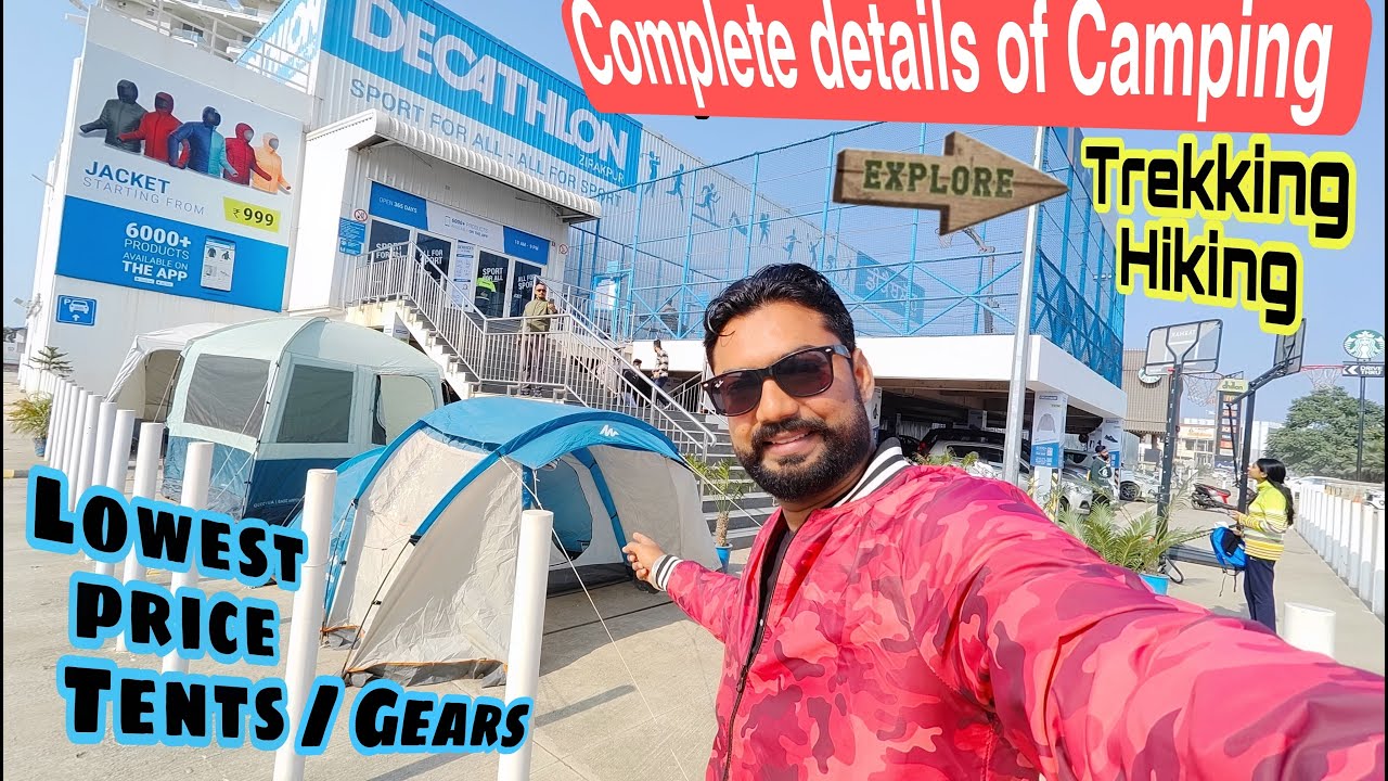 Decathlon | Camping | Trekking | Hiking | Complete details of Tents and Gears | Quechua |  #MMV74