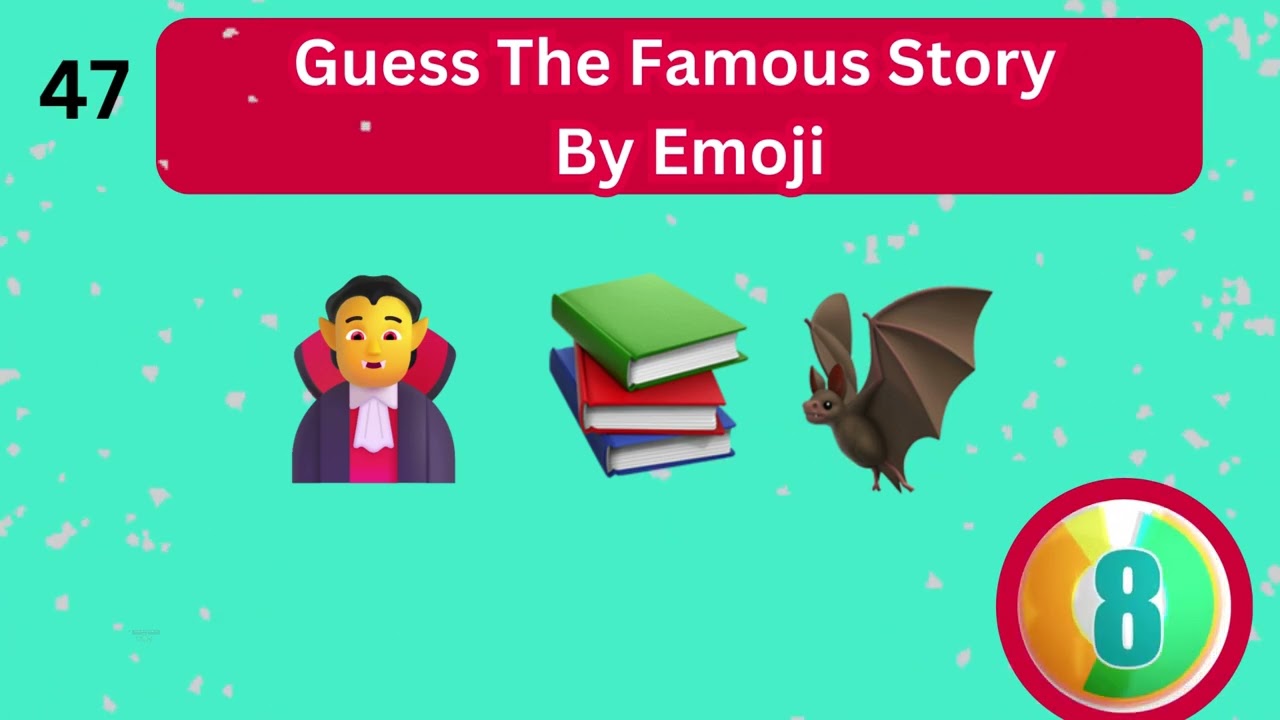 Guess the Famous Stories By Emoji  #QuizEstate #quizmoster