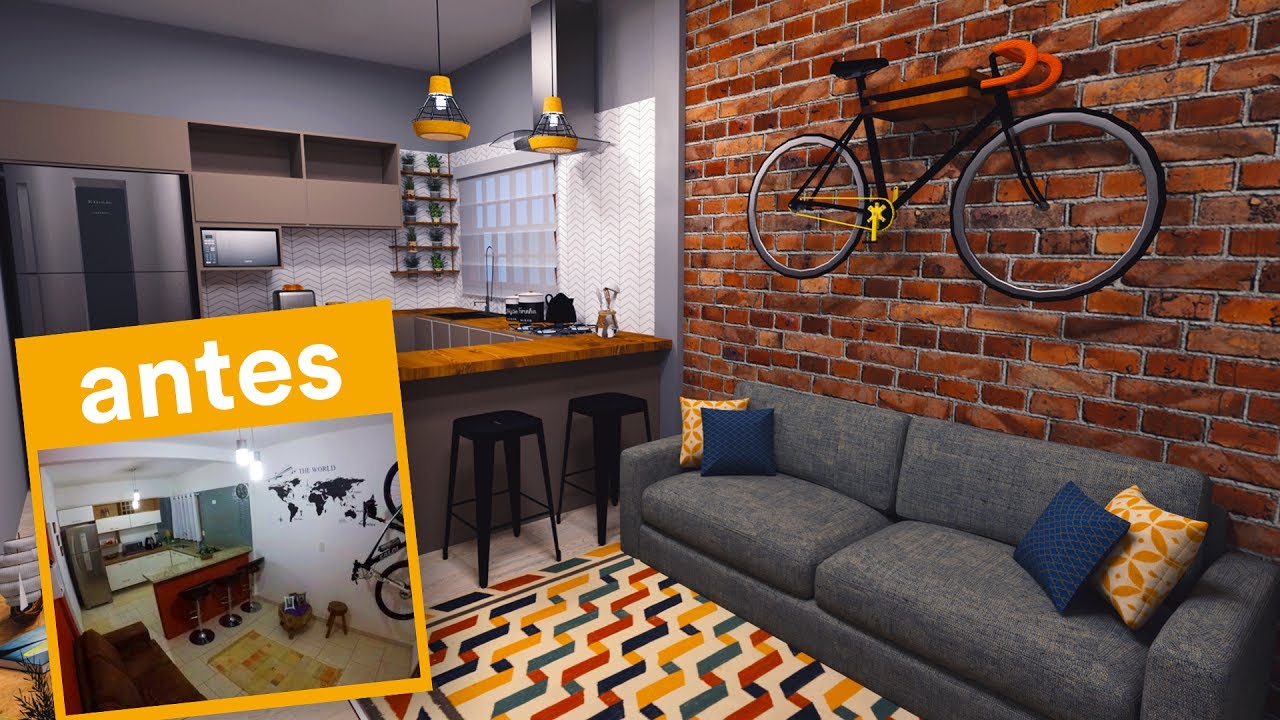 PROJETO COZINHA & SALA INDUSTRIAL #DiycoreMinhaCasa