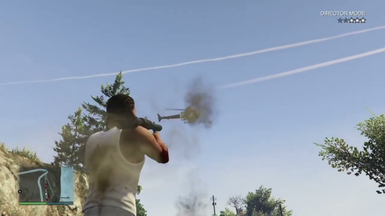GTA 5: Insane Police pursuit #gta