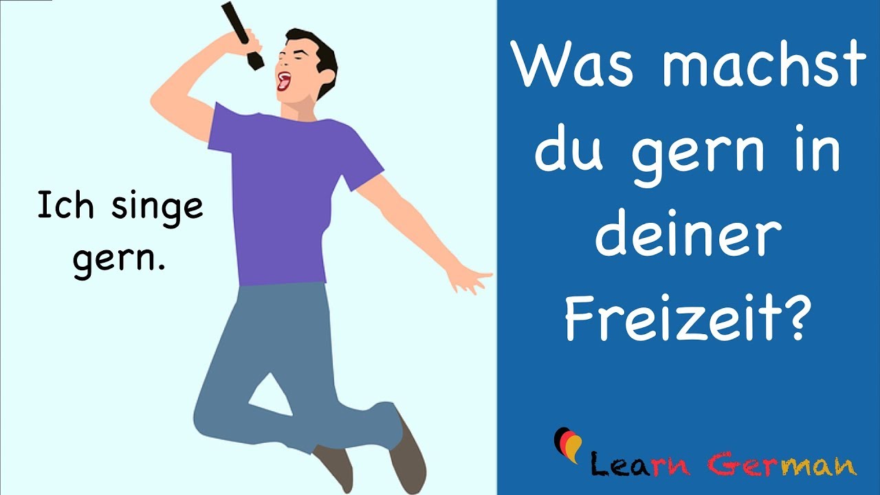 Learn German | German Speaking | Was machst du gern in deiner Freizeit? | Sprechen - A1 | A2
