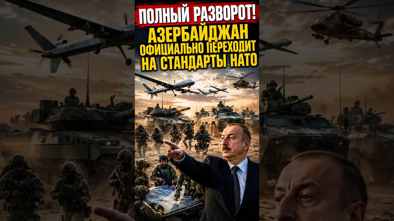 🚨 Азербайджан официально переходит на стандарты НАТО