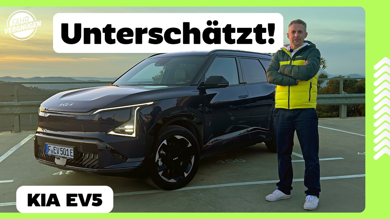 100 km im Kia EV5: Warum der Kia EV5 viele überraschen wird // Vorfahrt