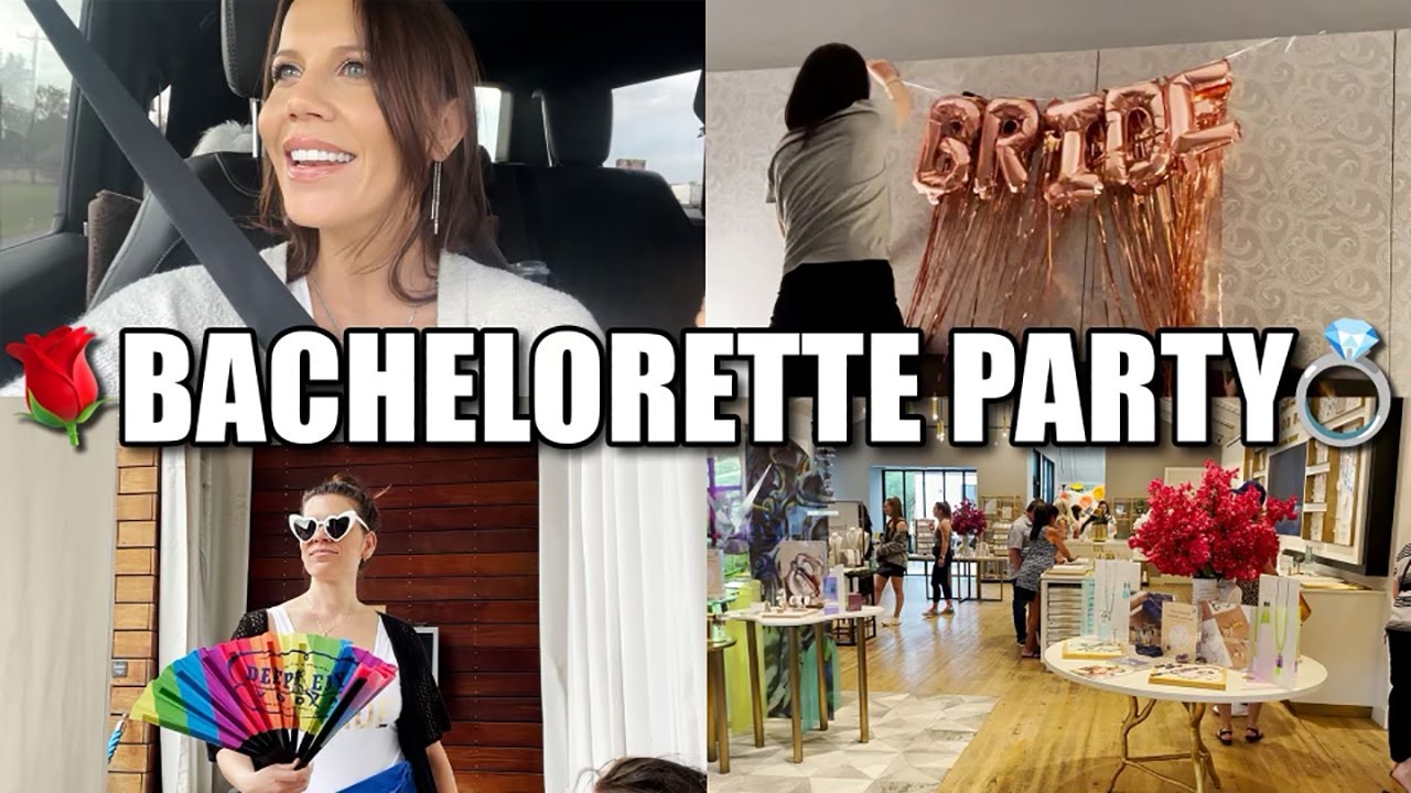 BACHELORETTE WEEKEND ... Here's my Vlog 🤷🏻‍♀️