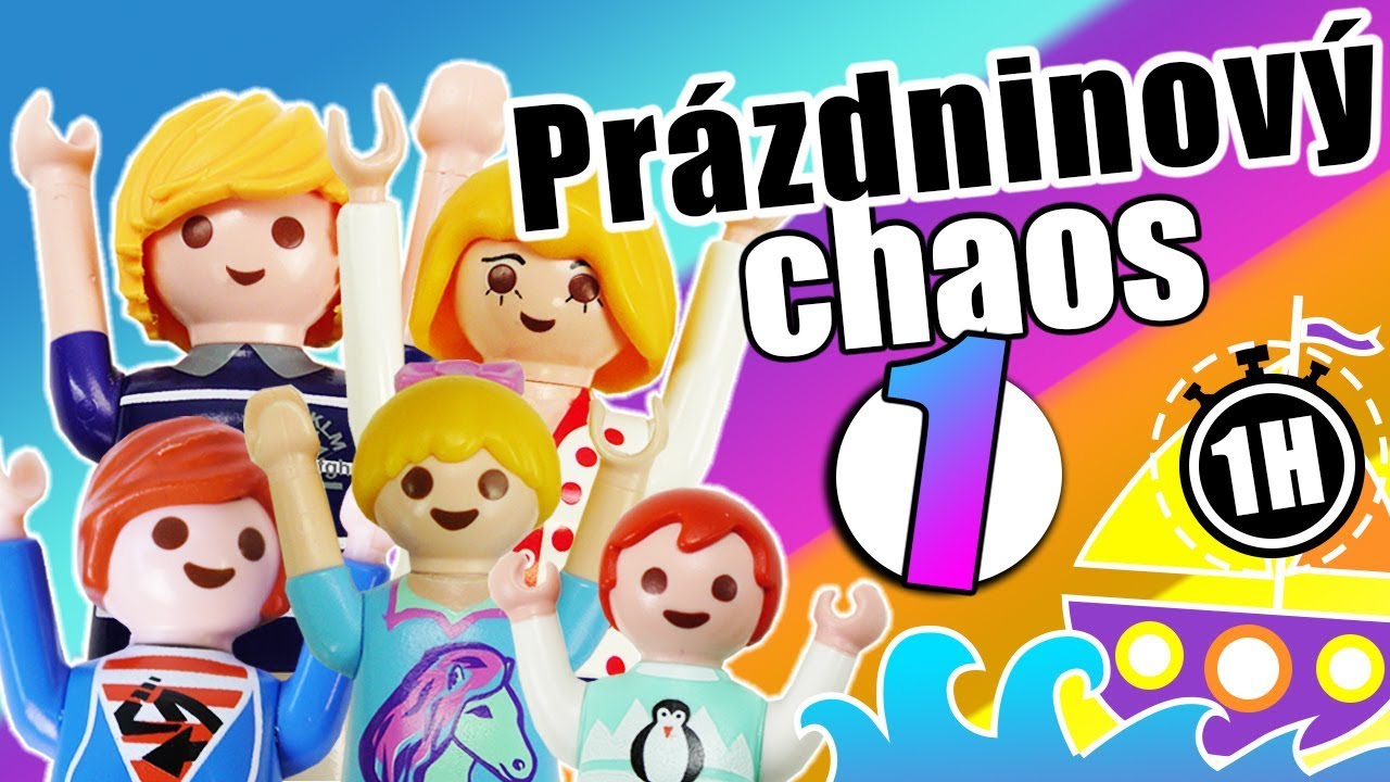 Playmobil po slovensky | Prázdninový chaos | Detský seriál | Vrabcovci | Kompilácia