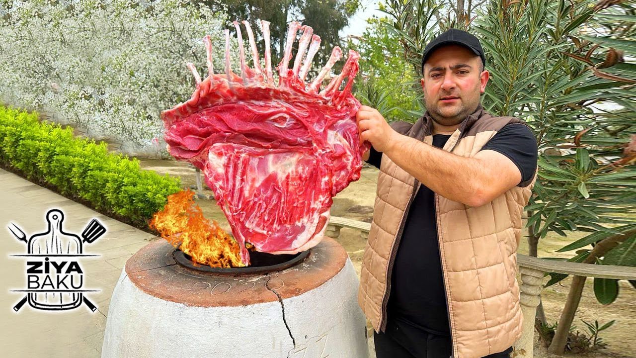 Təndirdə Ziyasayağı səbətin hazırlanması