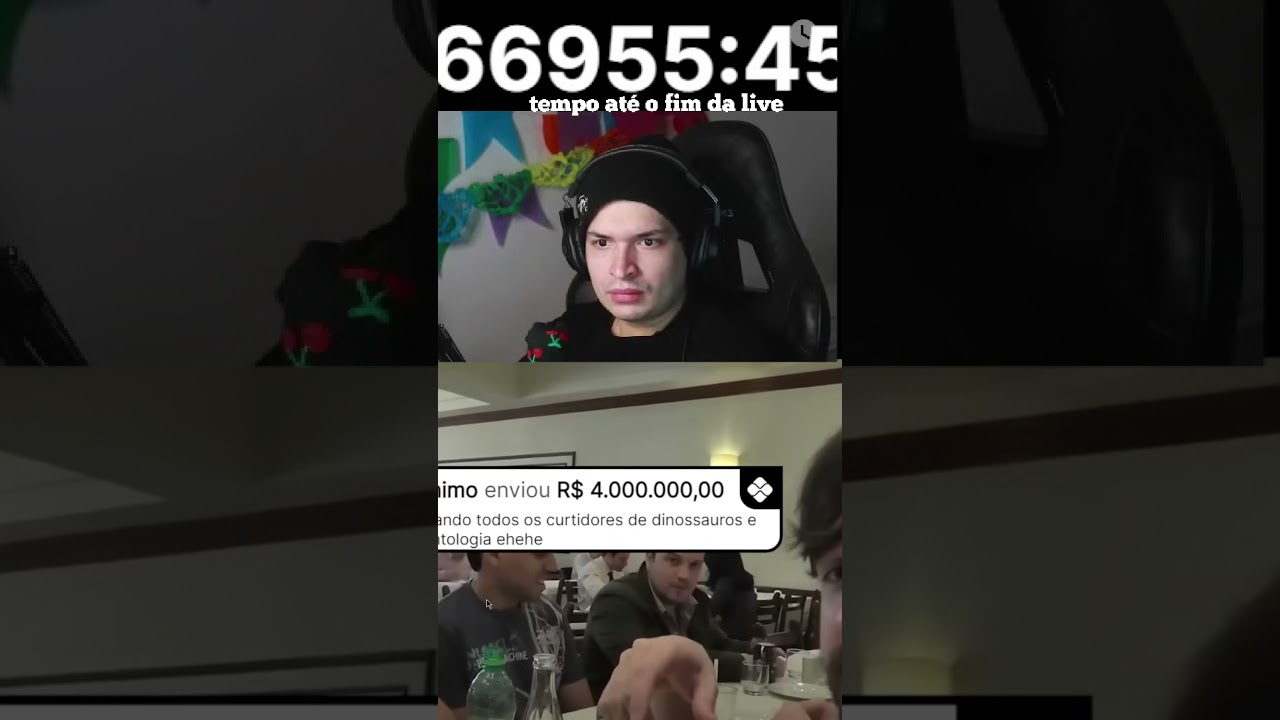 DONATE DE R$4 MILH&Otilde;ES EM LIVE!