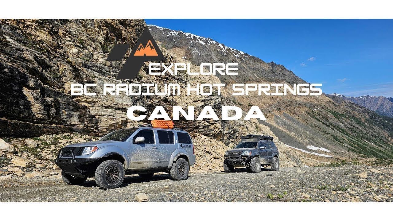 Nissan Pathfinder R51 And Lexus Gx470 Off-roading At Farnham Glacier: Will They Make It?
