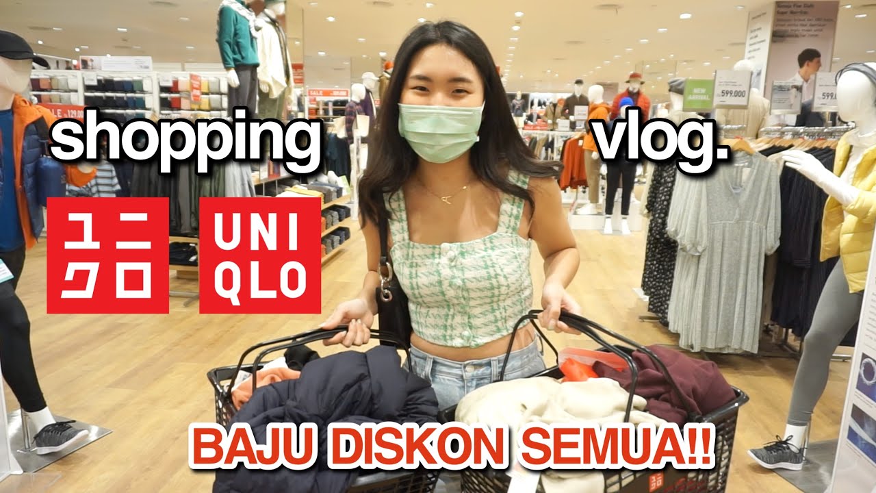 VLOG BELANJA LAGI!! BORONG BAJU DI UNIQLO + DISKON AKHIR TAHUN KALAP😭👌🏻