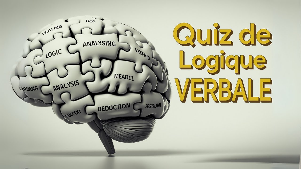 ✅ Test de RAISONNEMENT VERBAL: 15 Questions de LOGIQUE VERBALE #logiqueverbale #raisonnementlogique