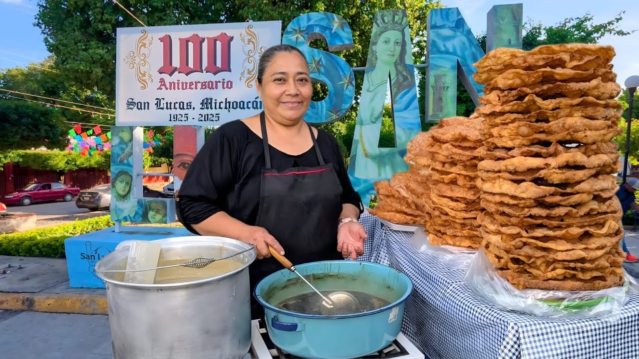 Así saben las Tortas de Buñuelo en San Lucas Michoacán 
