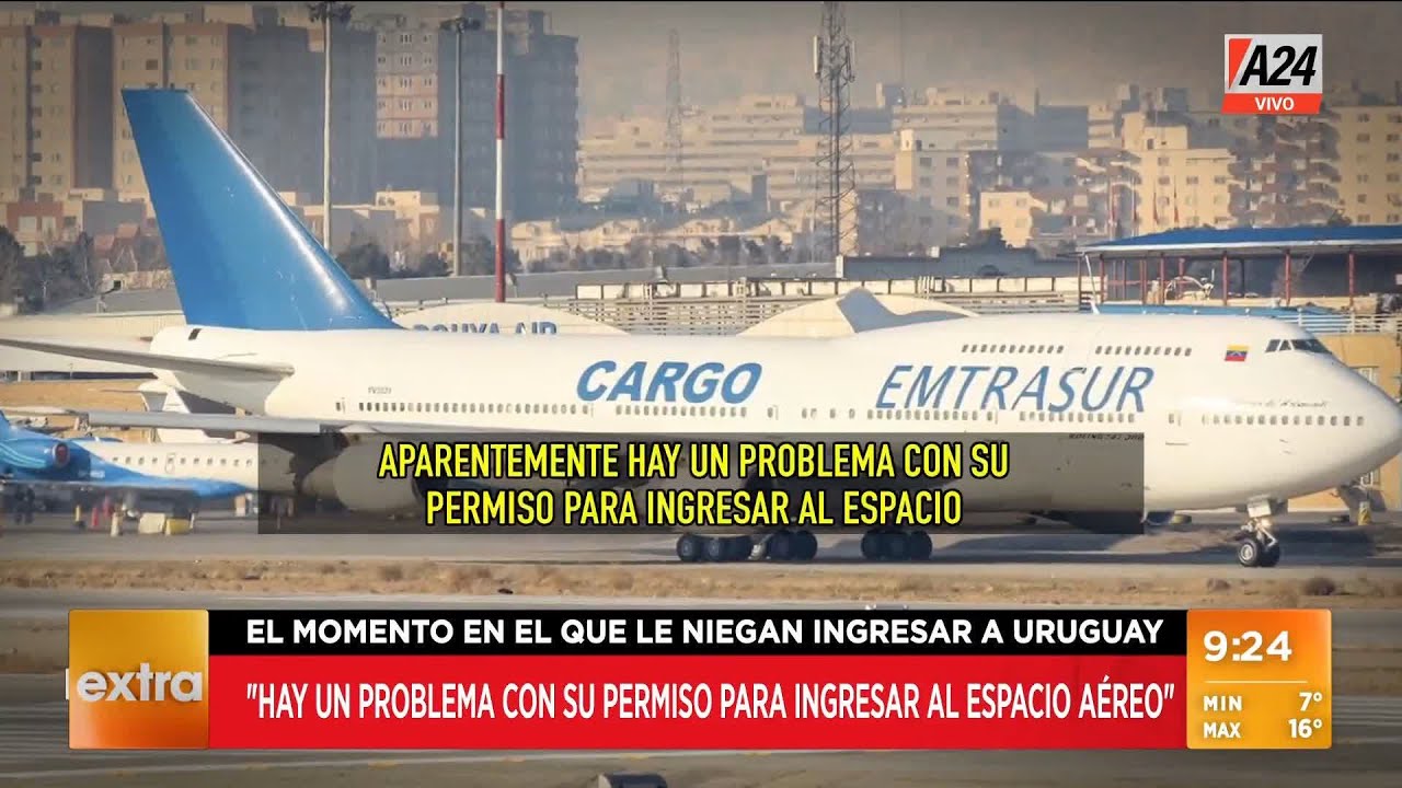 Avión venezolano-iraní: los audios de la torre de control I A24