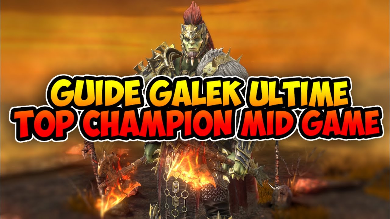 ULTIMATE GALEK GUIDE &ndash; VERY GOOD HYDRA CHAMPION FOR ALL LEVELS!
