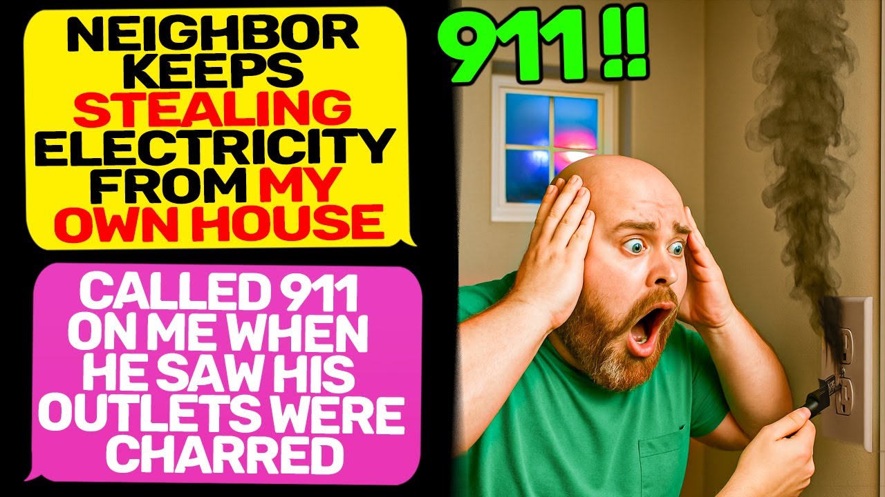 Karen keeps stealing electricity from my house! Calls 911! I am owner of land r/MaliciousCompliance
