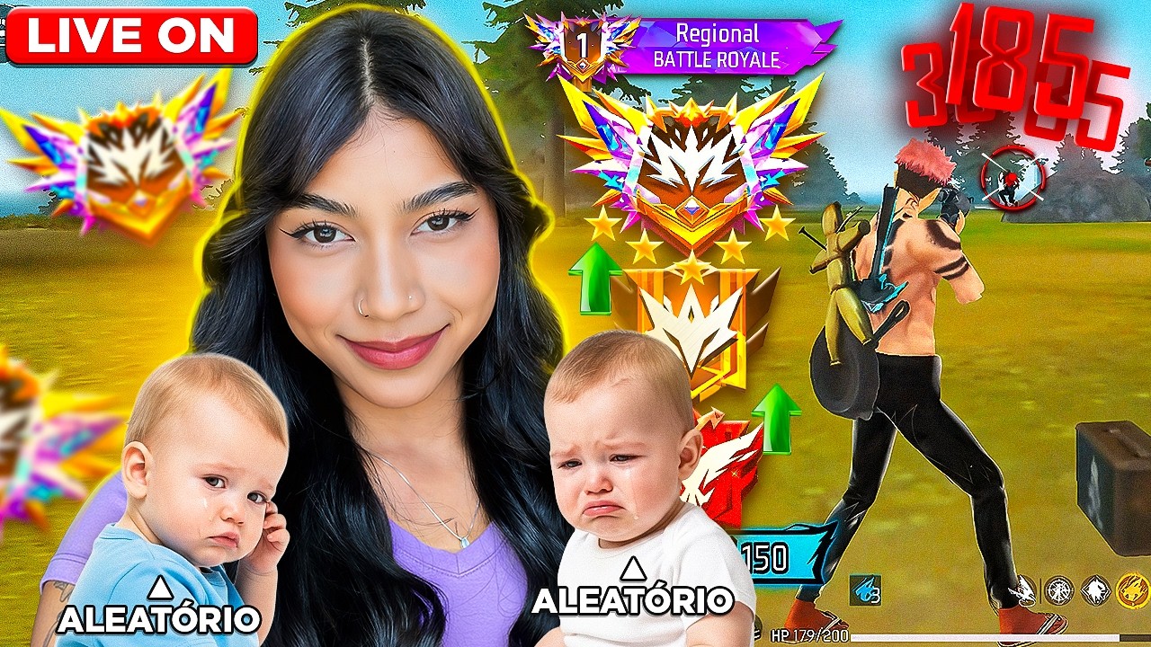 🔥 SEXTOU COM A MELHOR DA RANKED BR 🔥 AMASSANDO NA RANQUEADA 🔥 RAFAX AO VIVO !hoje #250K