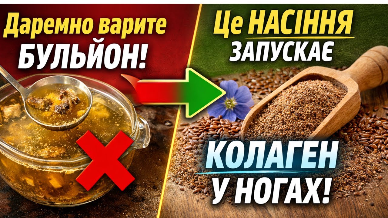 Це насіння відновлює колаген у ногах (більшість їсть його неправильно)