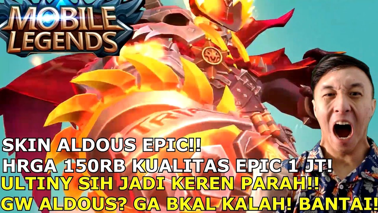 REVIEW SKIN ALDOUS PALING ON FIREE! SUPER EPIC COMEBACK DARI 0 10! MUSUH RATA! BANTAI!