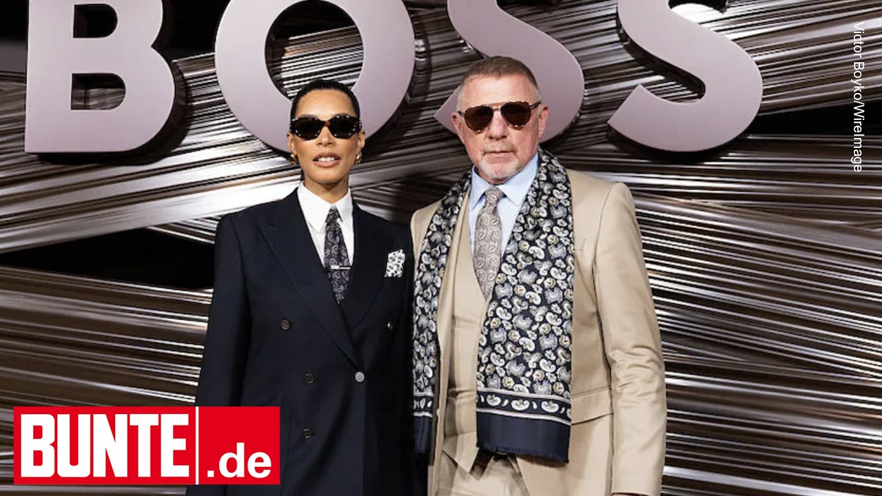 Elegant bei Fashion Week: Boris Becker und Ehefrau Lilian begeistern im stylischen Auftritt
