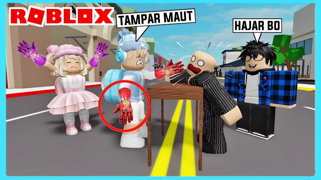 Aku Dan Adiku Terpaksa Harus Tampar Bos Mafia Di Roblox Brookhaven ft 