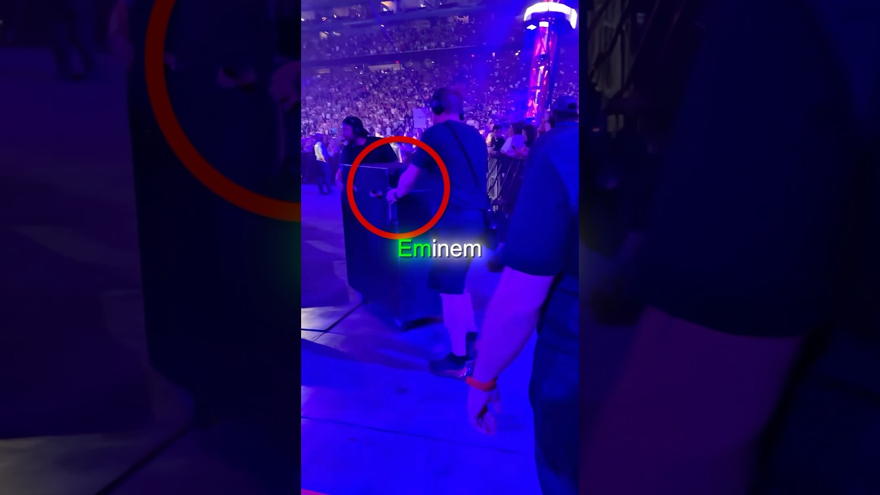 Eminem HID in a BOX to SURPRISE Fans 🤣📦
