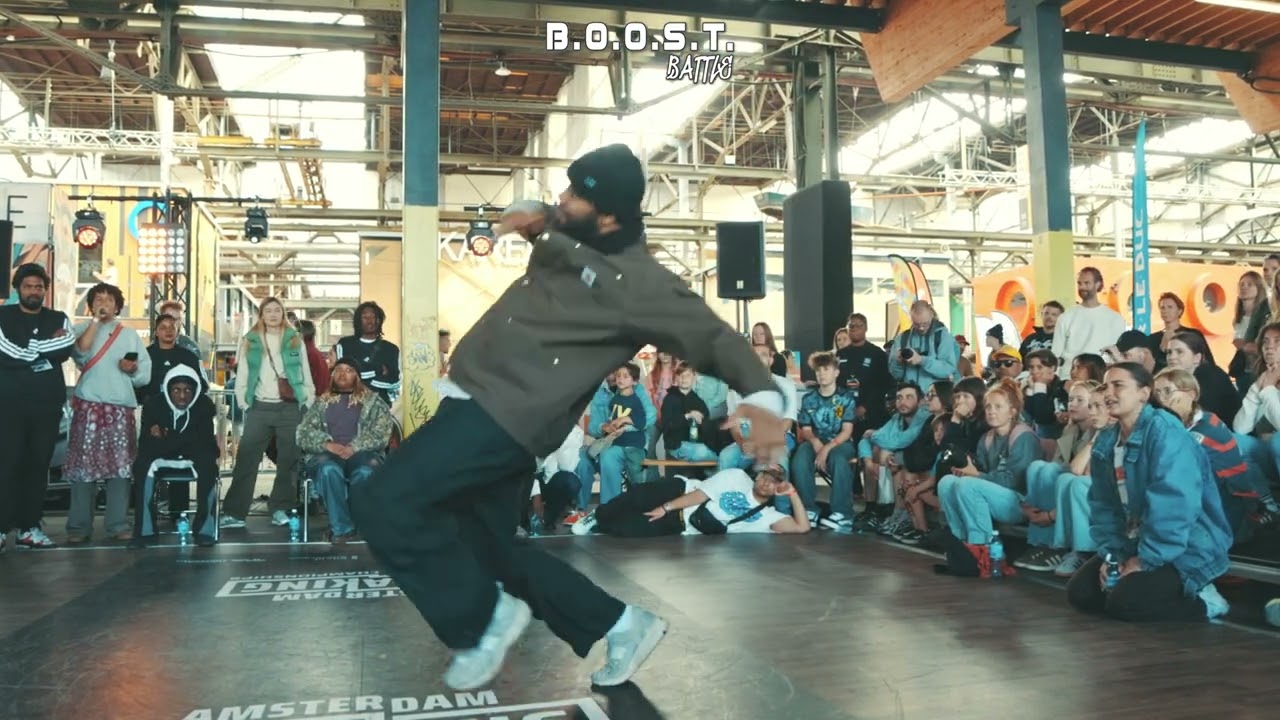 B.O.O.S.T. Dance Battle XIII: Top 8 Male | Juan vs Mellows | USWA 2025 | NDSM Amsterdam