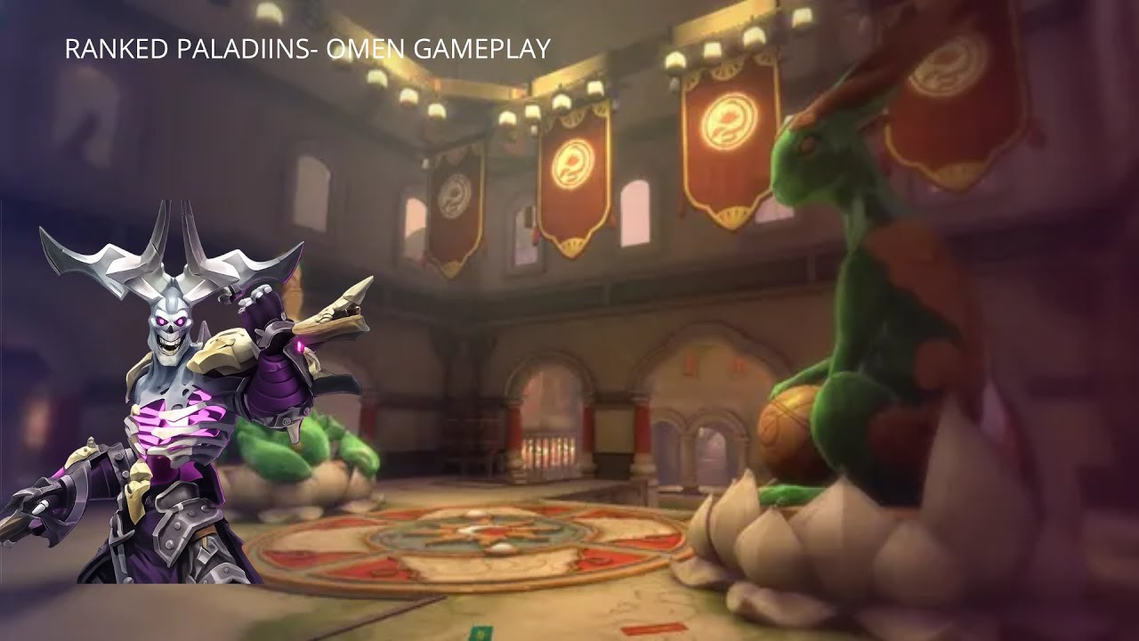 Destroying with omen 138KDMG- Paladins Ranked- Omen Vinary boid gameplay