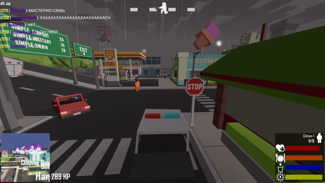 Dropping a car into a river for some reason | Broke Protocol