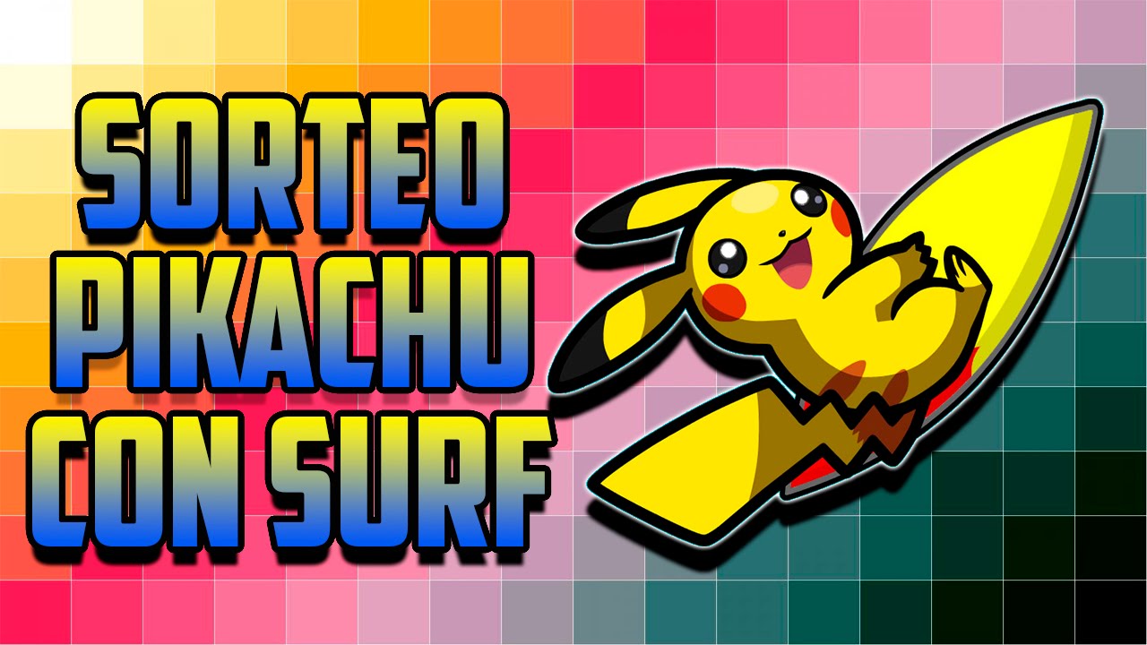 Sorteo Pikachu con Surf / Giveaway Japan Event (Diciembre 2014) FINALIZADO
