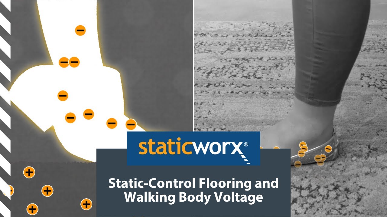 Static-Control Flooring and Walking Body Voltage