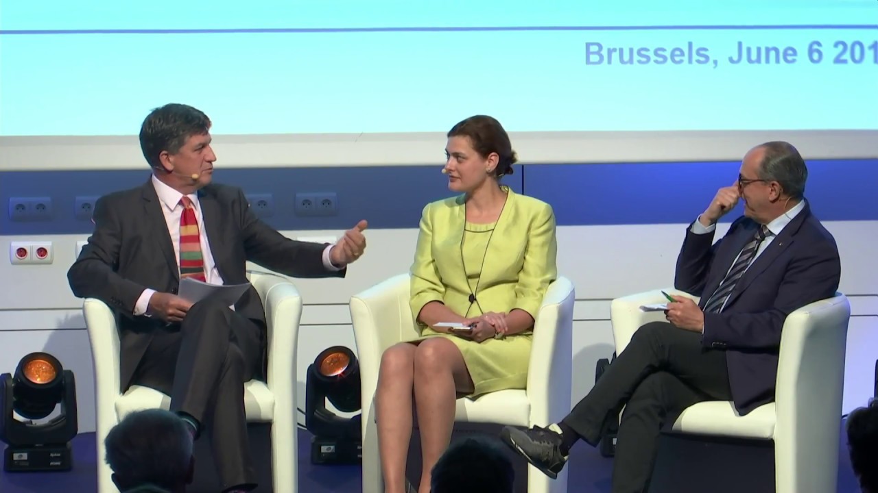 Paolo de Castro and Karina Angelieva on sustainable food systems - BCFN Forum, Bruseels June 6, 2018