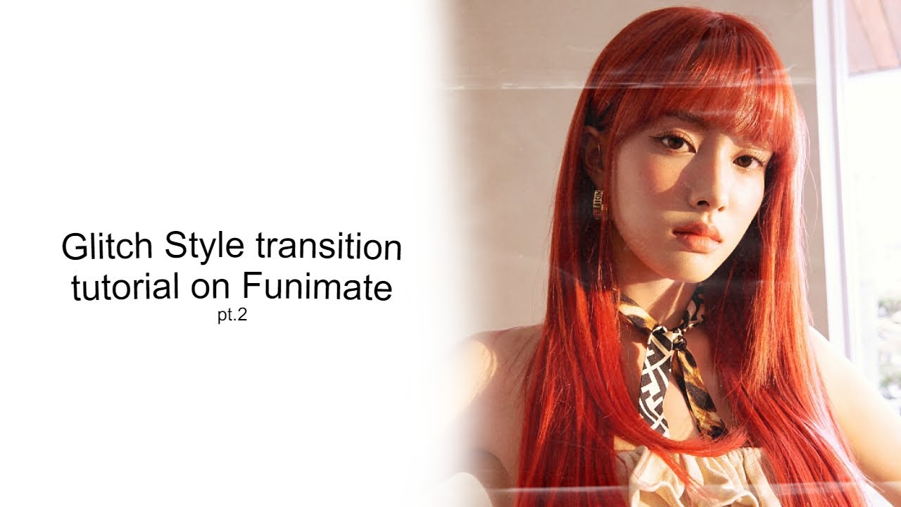 Glitch Style transition tutorial on Funimate || Pt.2!