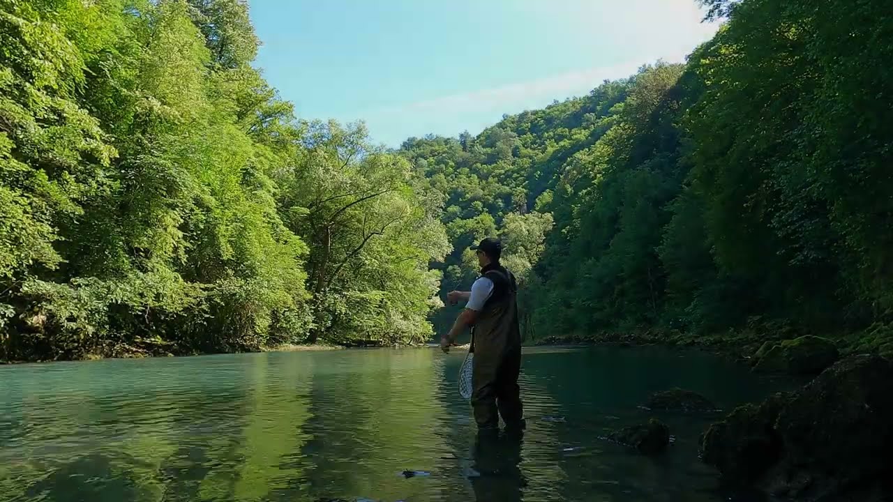 Fishing Adi - Fishing at the river Krusnica (4K)