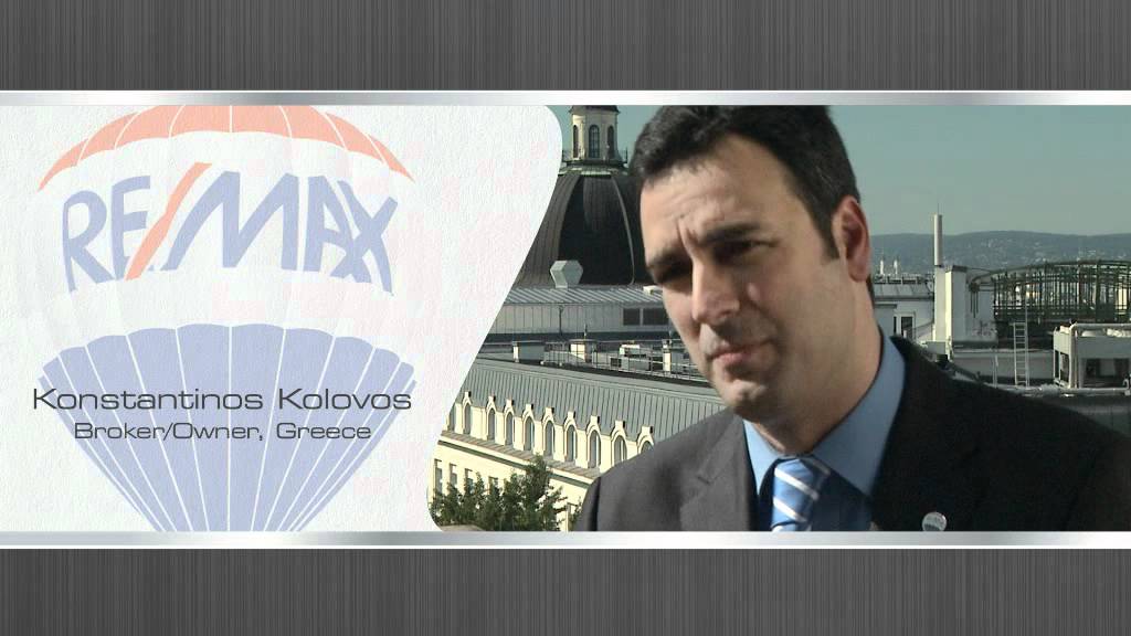 Why join REMAX - Konstantinos Kolovos - Broker/Owner - RE/MAX Greece