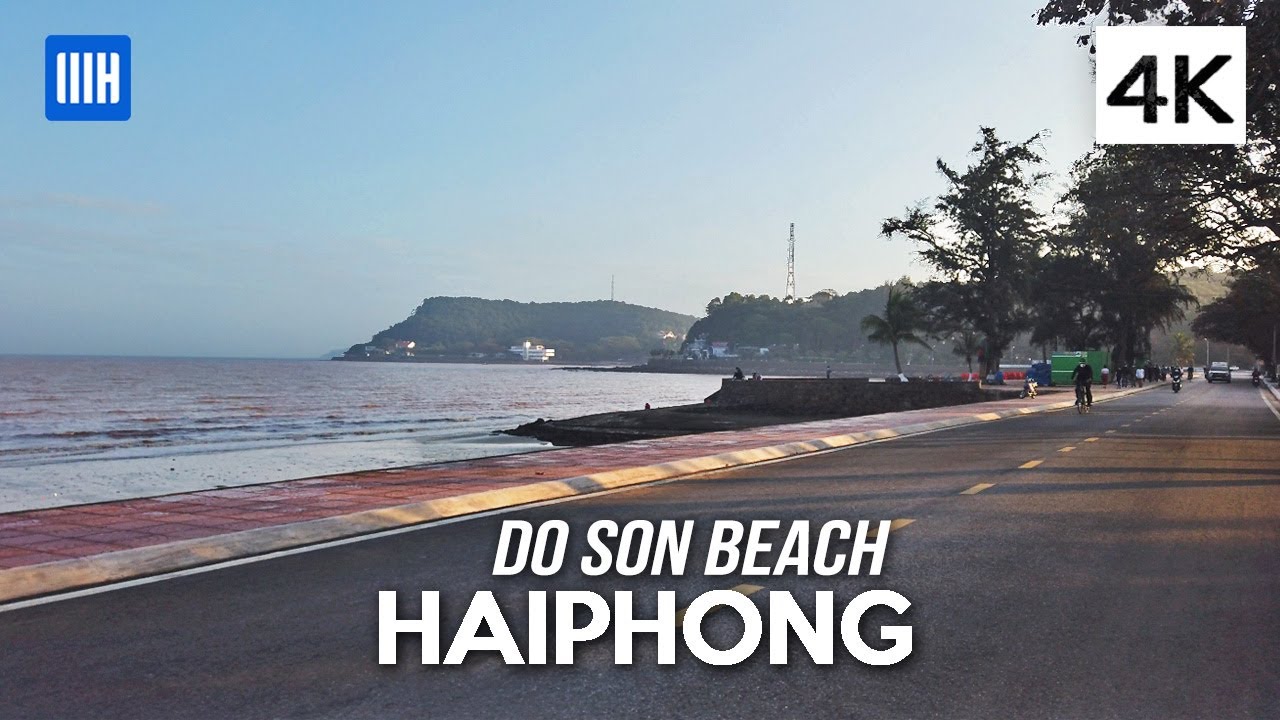 [4K] Haiphong, Vietnam - Do Son beach