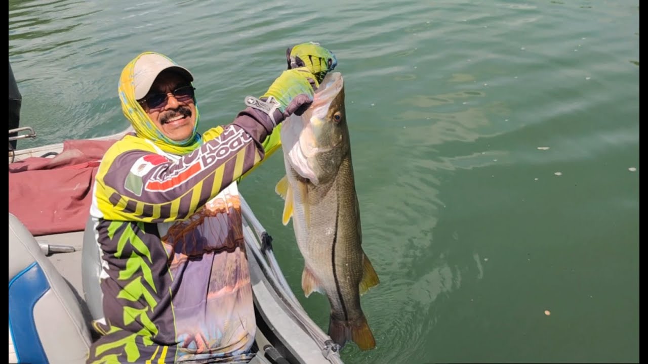 Este río esta lleno de ROBALOS 2// La Palma Tabasco, Pesca de ROBALOS