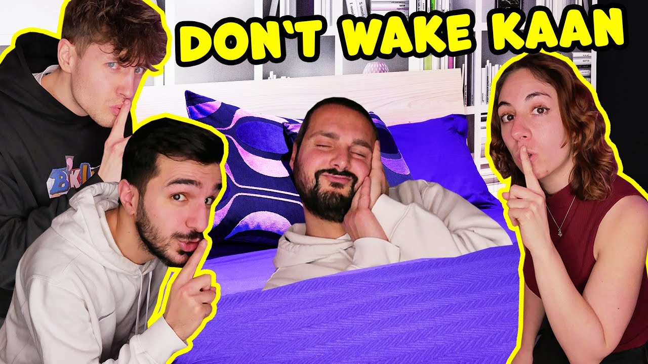 DON'T WAKE KAAN CHALLENGE! Wer schafft es unbemerkt in Kaans Zimmer! Mit Claudio, Tom & Lena