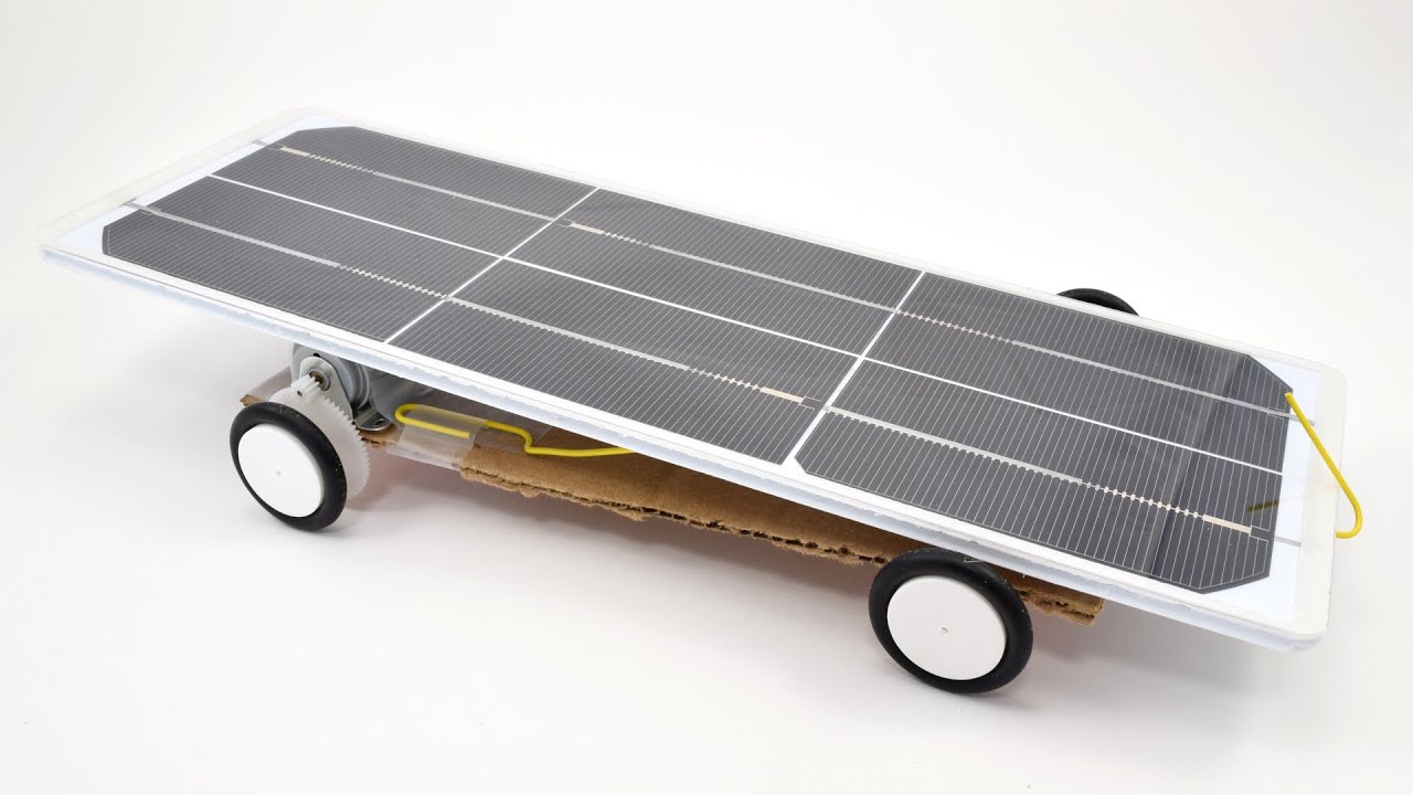 Build a Solar-Powered Car for the Junior Solar Sprint