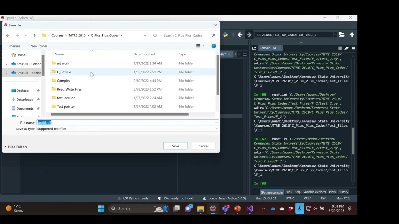 Read and write from files using C++ and Python