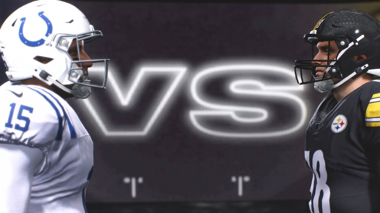 Madden NFL 25 - Indianapolis Colts (Riley Leonard) Vs Pittsburgh Steelers (Will Howard) PS5