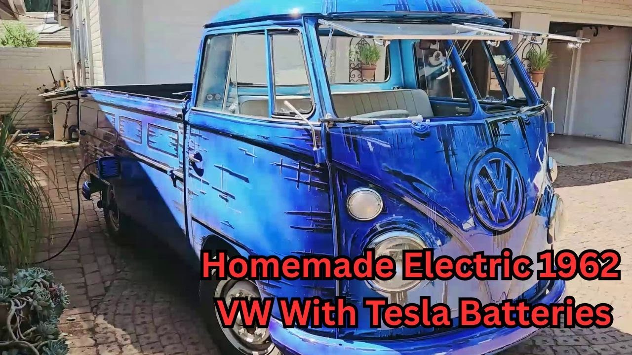Zimbabwean Turns 1962 VW Into Tesla-Powered EV