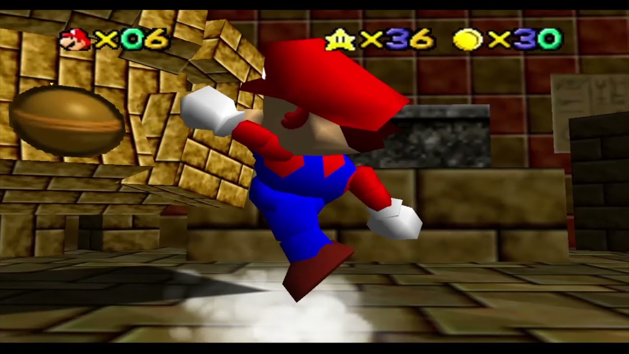 SM64 Hack: Gamma 64 Walkthrough Course 9 Sandy Valleys