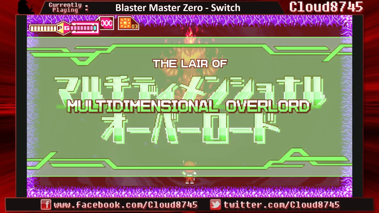 Cloud Highlights - Blaster Master Zero (Switch) Playthrough