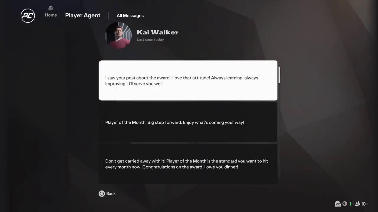FC 25 Player Career